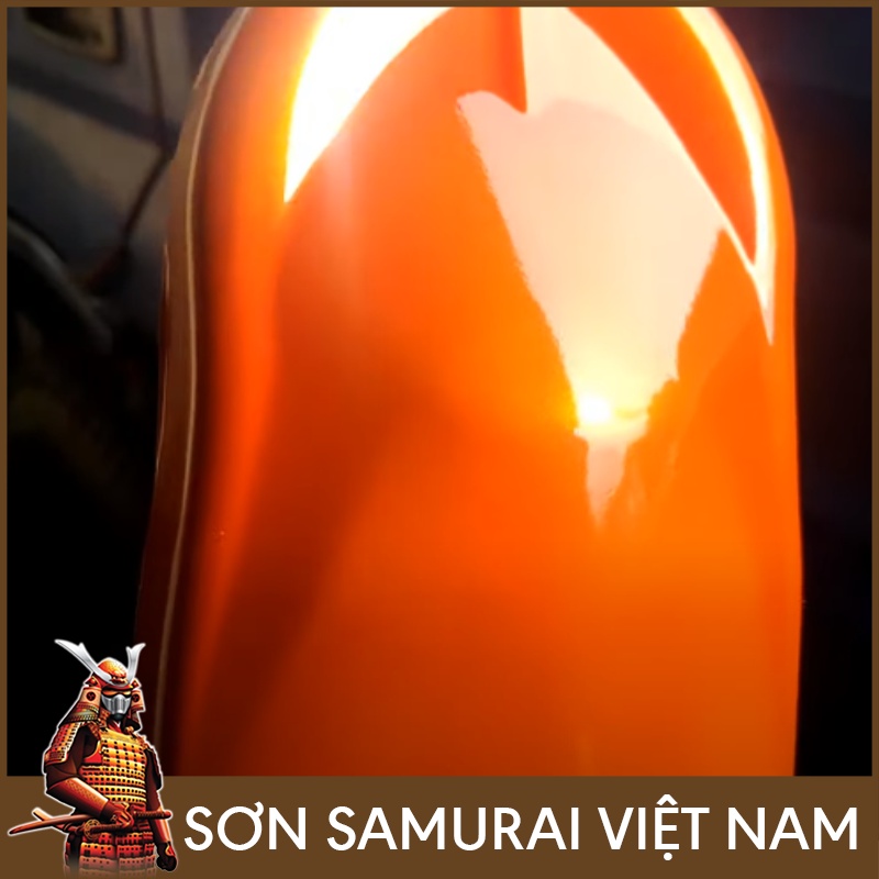 Sơn Samurai Màu Cam Candy H618 - Sơn Xịt Samurai