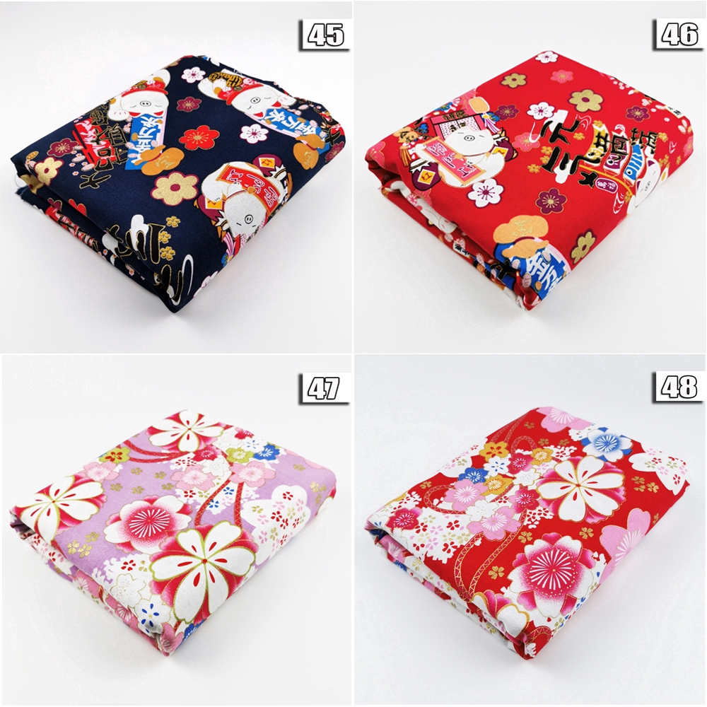 1 Cuộn Vải 100% Cotton 50*150cm Dùng Trong May Vá