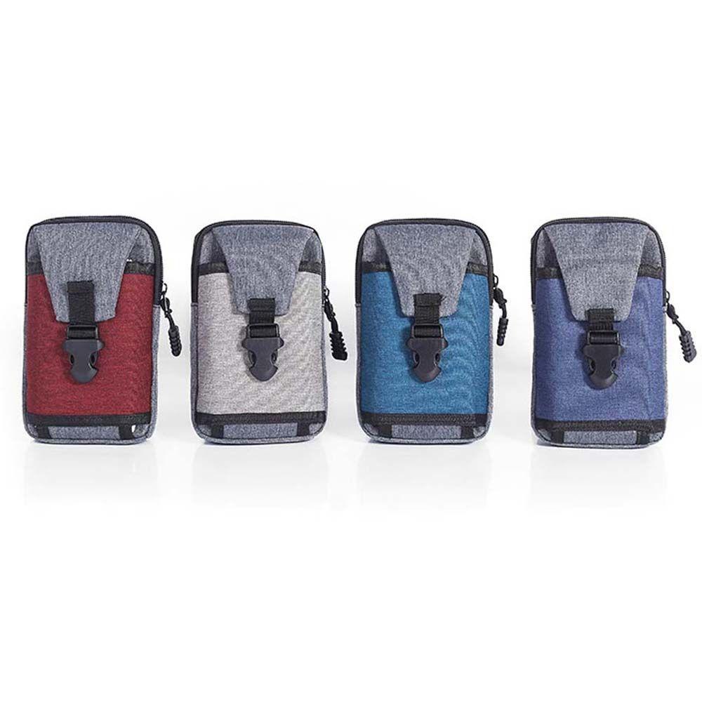 Túi Đeo Hông Đựng Điện Thoại Chống Thấm Nước Có Khóa Kéo Tiện Dụng Mang Theo Du Lịch