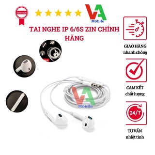 Tai nghe ip 6/6s zin chính hãng đóng bịch - gía rẻ - tai nghe ip 6/6s zin bóc máy