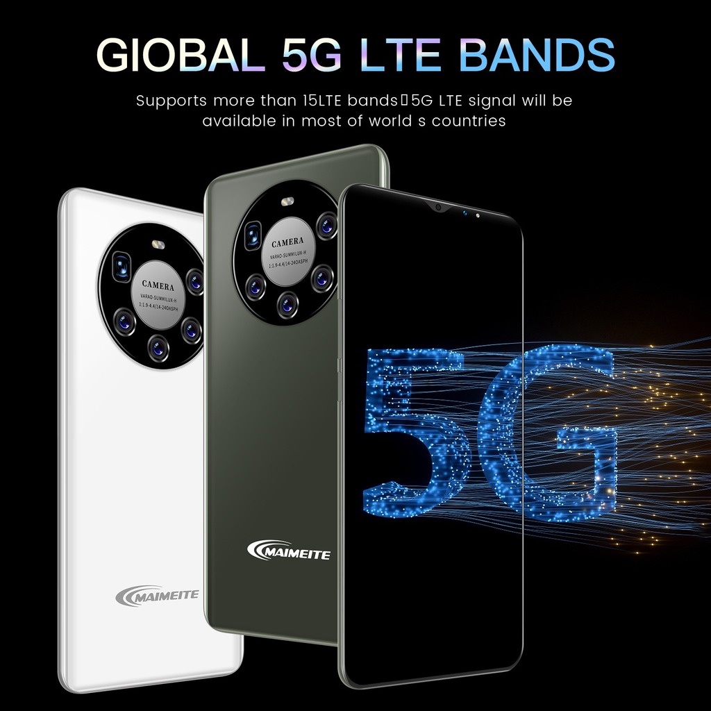 Đang bán điện thoại di động thông minh Mate40 PRO 5g di động 6GB + 128GB 6.1 inch android điện thoại mới