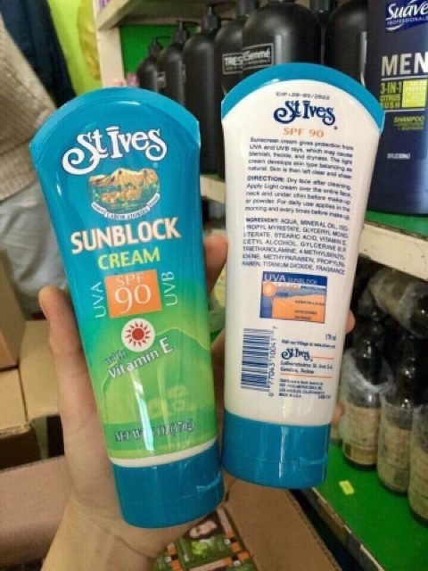 KEM CHỐNG NẮNG STIVES SUNBLOCK