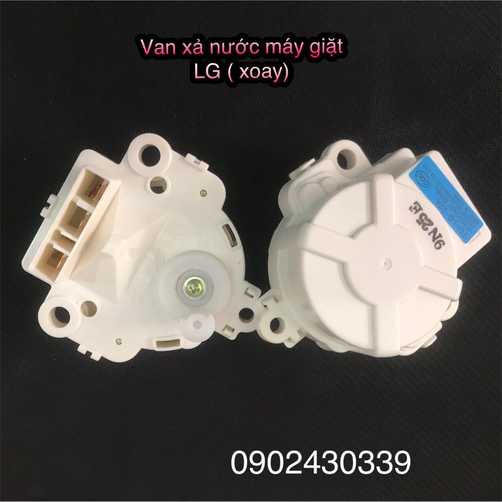 [Mã ELFLASH5 giảm 20K đơn 50K] Van Xả Nước Máy Giặt LG (Xoay - Hoa Mai )