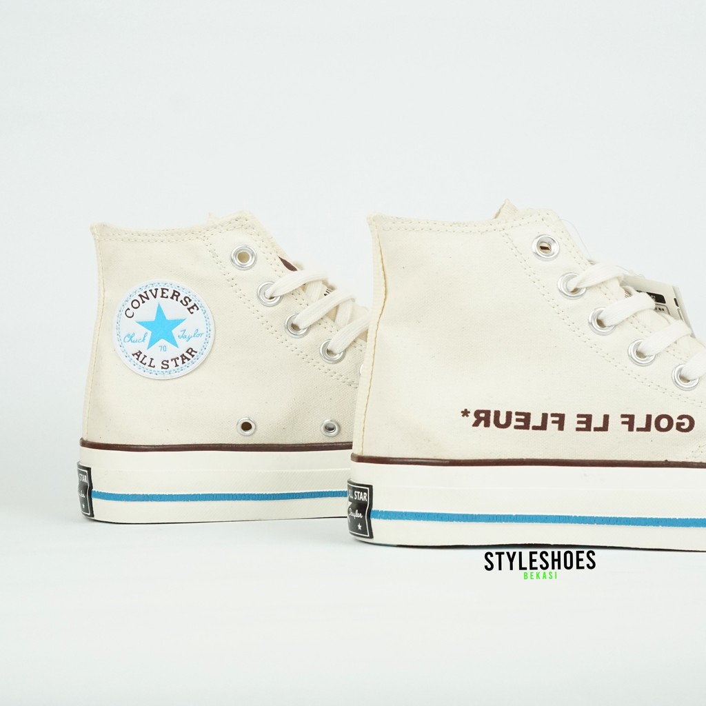 Giày Thể Thao Converse 70s 70s Cổ Cao Màu Xanh Dương Thời Trang Năng Động