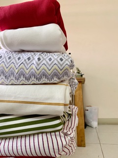 Vải thun gân, cotton