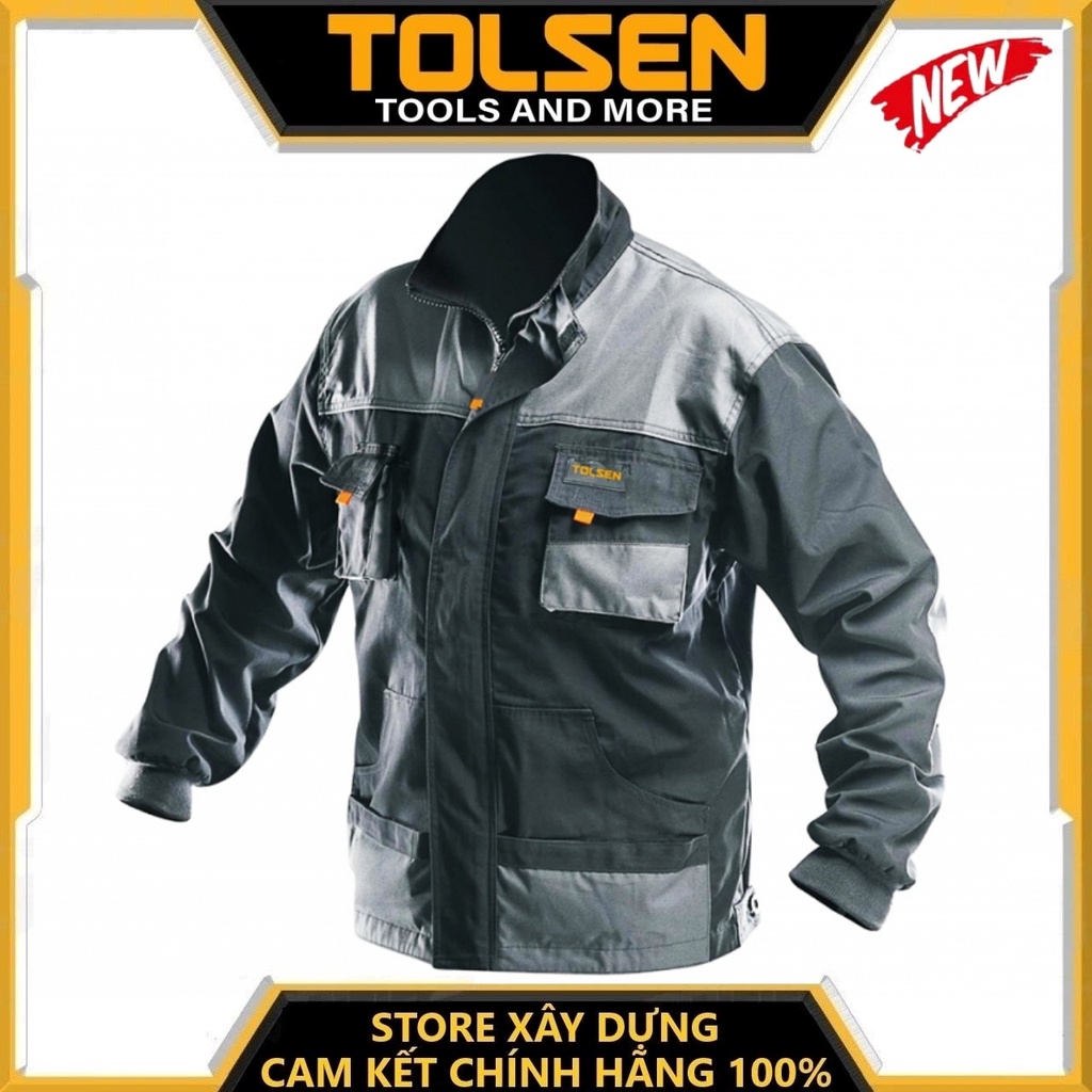 ÁO KHOÁC BẢO HỘ LAO ĐỘNG TOLSEN SIZE từ S- XXXL - HÀNG CHÍNH HÃNG