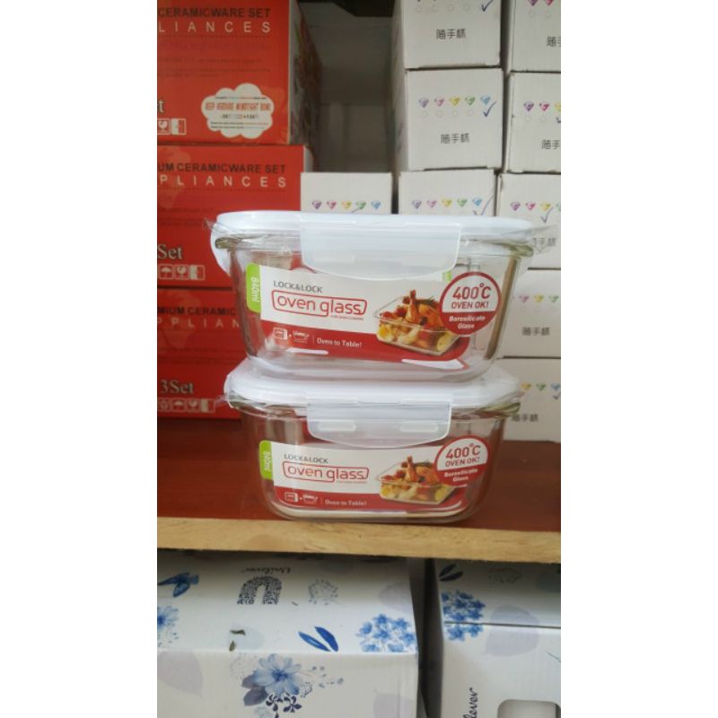 Thố thủy tinh Lock &Lock 840ml