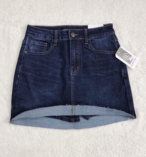 VÁY JEANS CÓ QUẦN LƯNG CAO JUSTUSA