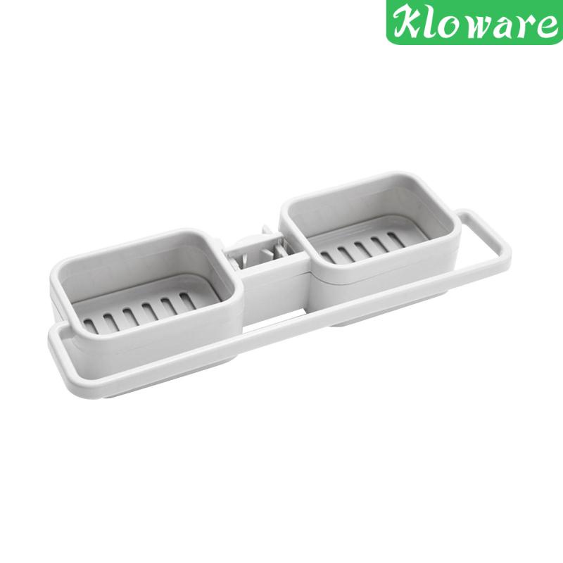 Giá Đỡ Bọt Biển Rửa Chén Gắn Vòi Nước Tiện Dụng Cho Quầy Bartop