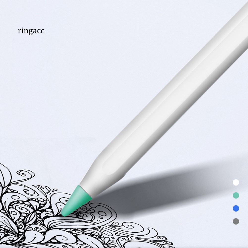 Bộ 4/8 nắp bọc ngòi bút cảm ứng stylus mềm mịn cho Apple Pencil 1/2