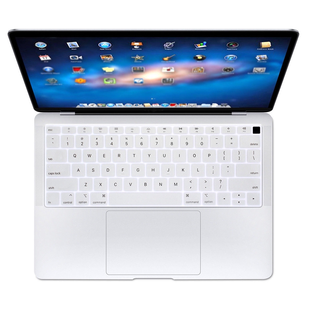 Tấm màng bọc bảo vệ bàn phím chống bụi nhiều màu xinh xắn cho MacBook Air 13 Inch 2018