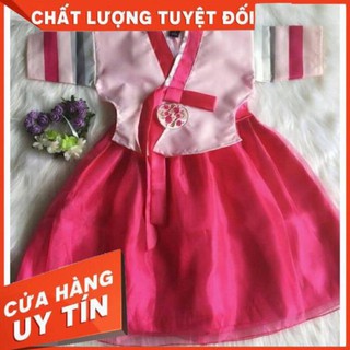 Hanbox bé gái 2 lớp áo váy rời