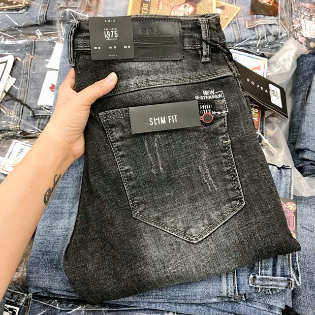 QUẦN JEAN NAM RÁCH FORM SLIM FIT ĐẸP (Size 28-32) QN413