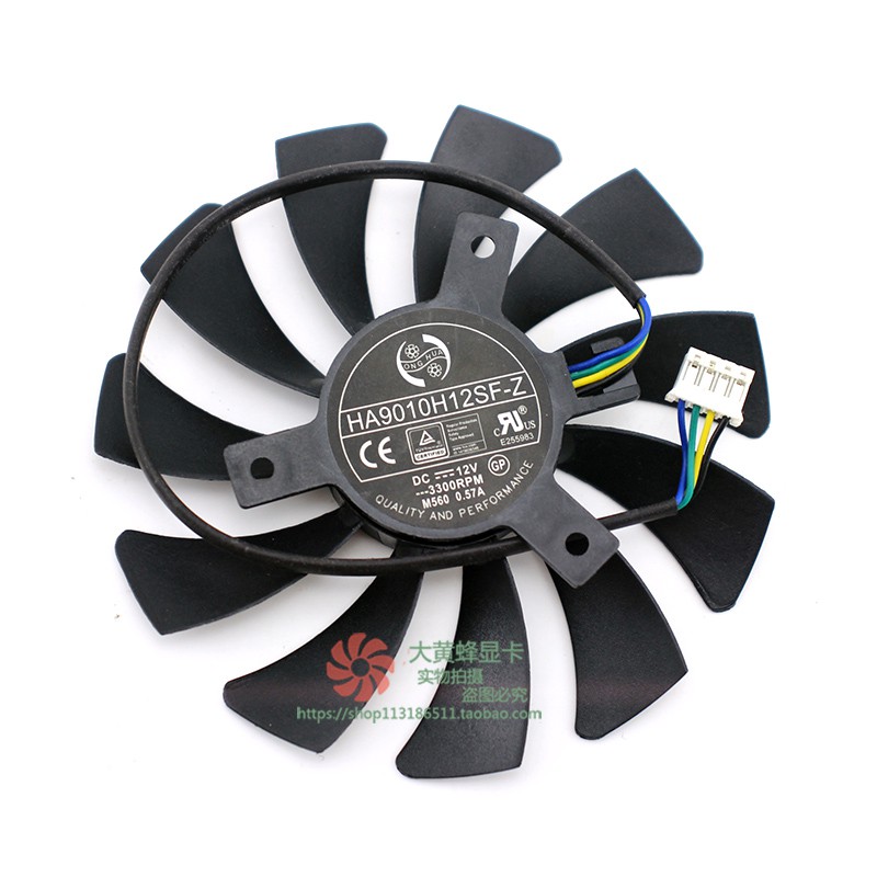 Quạt làm mát tích hợp khe đựng thẻ hiển thị Msi RX560 550 GTX1050 / 1060 AERO ITX | BigBuy360 - bigbuy360.vn