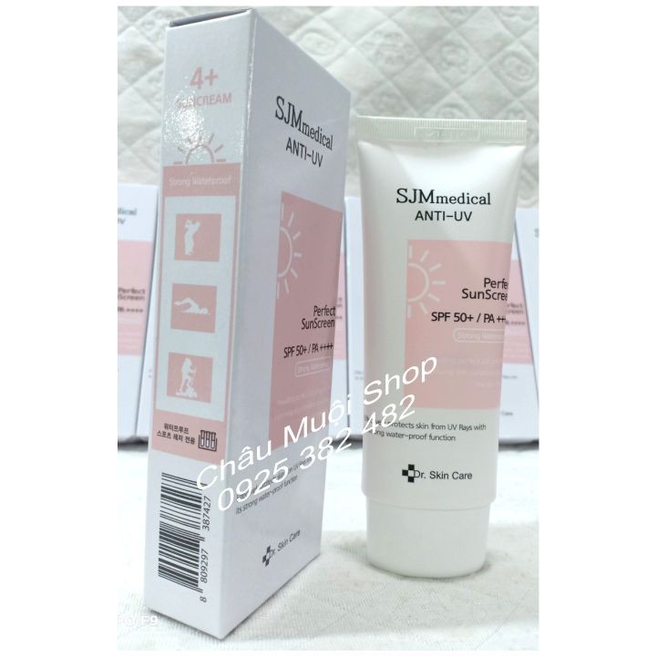Kem Chống Nắng Trắng Da SJM Medical Anti –UV Sun Cream -  Perfect Sun Screen SPF 50+/PA++++