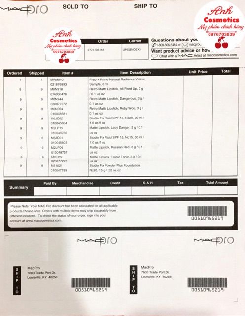 Son mac chuẩn auth 100% có bill đủ màu date mới | BigBuy360 - bigbuy360.vn