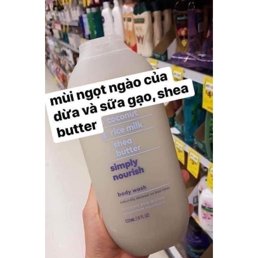 Sữa tắm Method body Úc màu xám