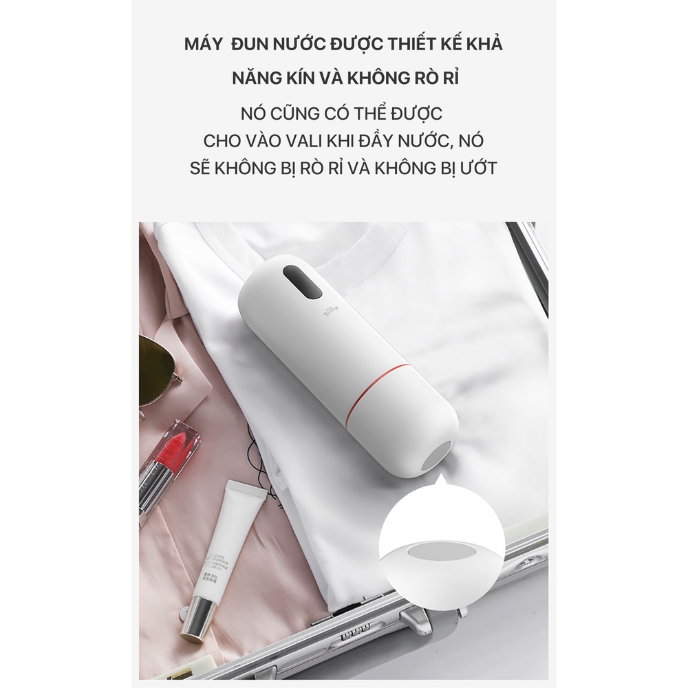 Bình Đun Nước Siêu Tốc Giữ Nhiệt Thông Minh Deerma DR035S Chính Hãng