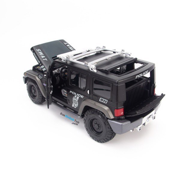 Mô hình xe Jeep Wrangler Rubicon, Willy 1:18