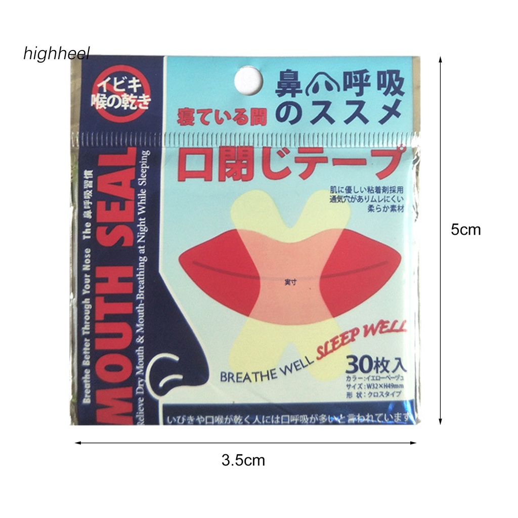 Miếng băng dán miệng khi ngủ giúp chống ngáy