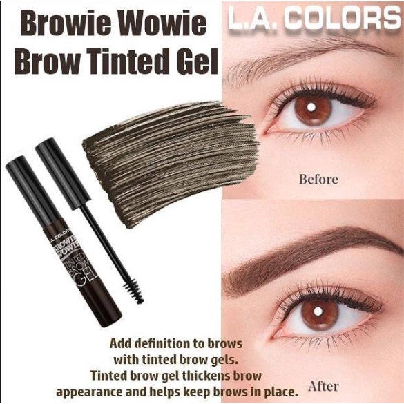 Kẻ mày dạng Gel BROWIE WOWIE TINTED BROW LA COLORS