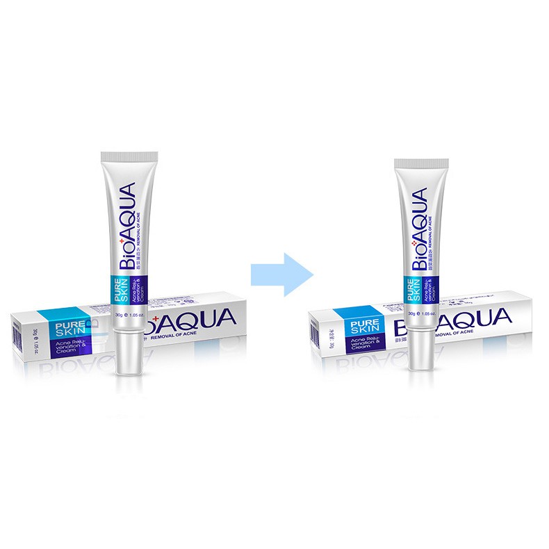 Kem BIOAQUA cải thiện mụn, mờ sẹo dưỡng ẩm trắng da hiệu quả - SPU048