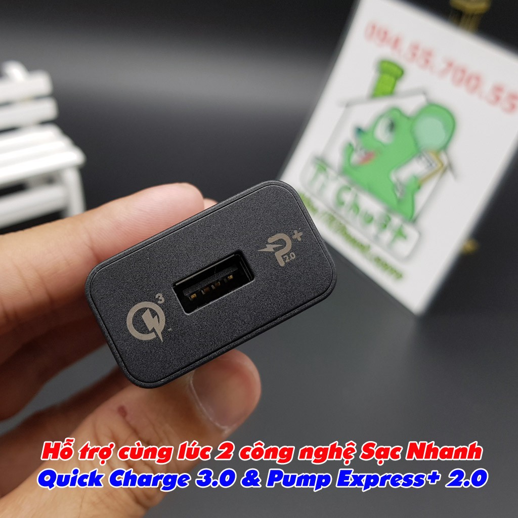 [Chính Hãng] Sạc Nhanh Sony UCH12 16W ZIN Có Pump Express 2.0 &amp; Quick Charge 3.0