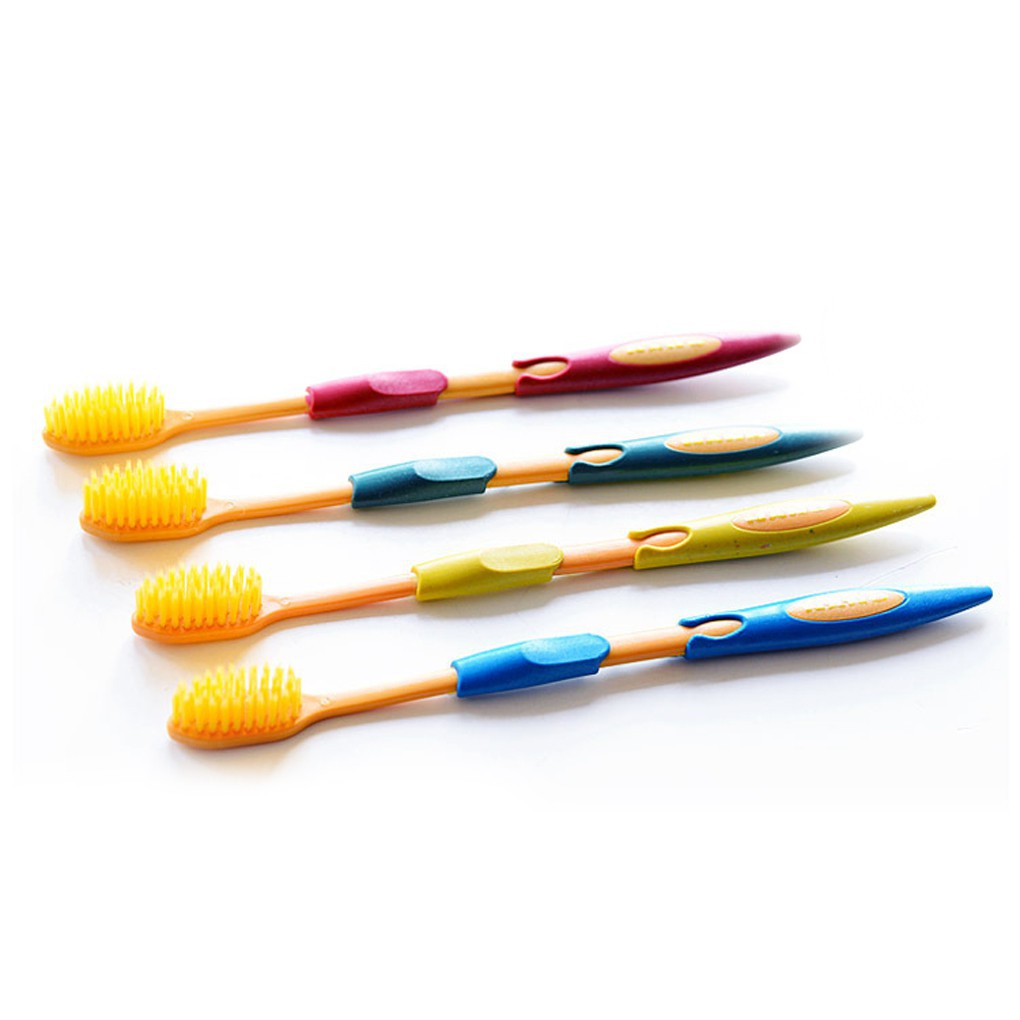 4Pcs Ultra Soft Premium Nano Toothbrush Brush Oral Cleaning Care Set
