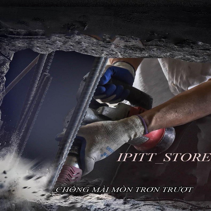 Combo 2 bịch (24 đôi) găng tay phủ PU lòng bàn tay xanh xịn