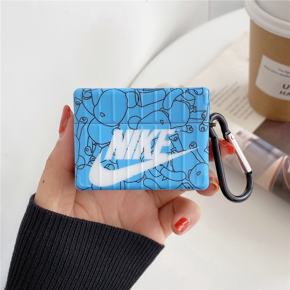 Ốp Bảo Vệ Hộp Đựng Tai Nghe Airpods Pro Airpods3 gen3 Airpods2 Hình Gấu nike Xinh Xắn