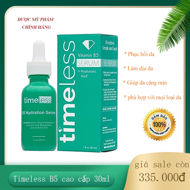 Tinh Chất Timeless Vitamin B5 +Serum Timeless B5