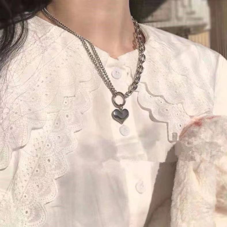  Love Pendant Female Clavicle Necklace