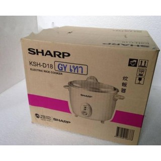 Nồi cơm điện Sharp 1.8 lít KSH-D18 Thái Lan