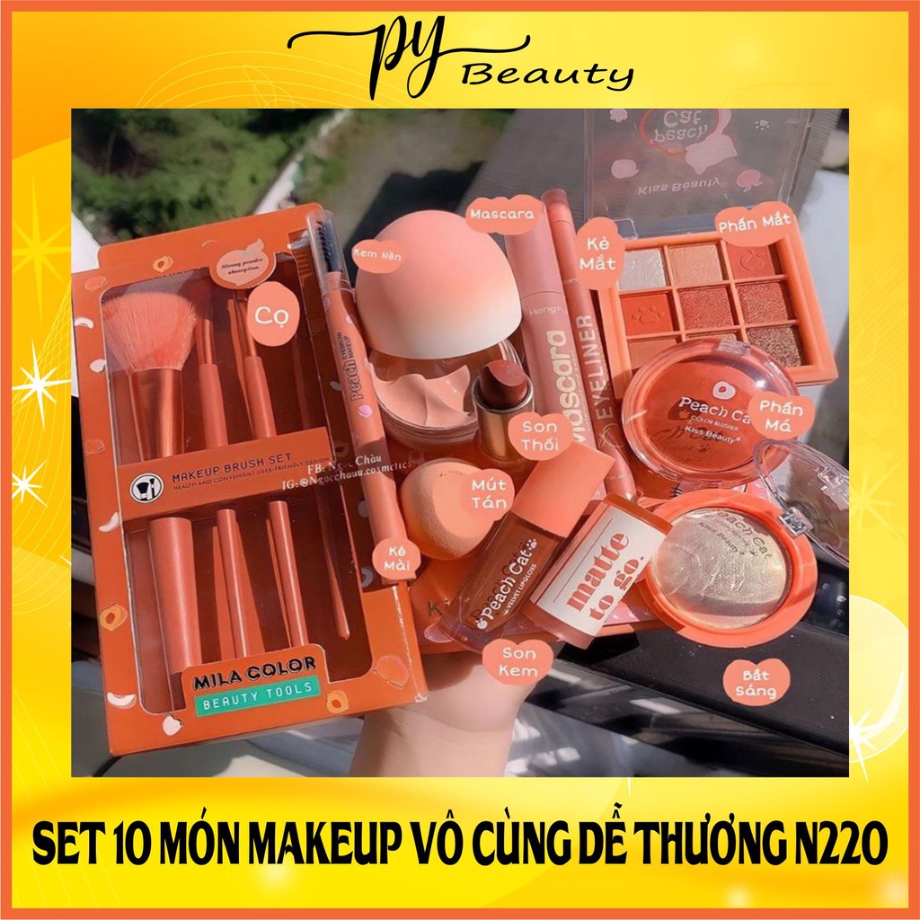 SET MAKEUP 10 MÓN MỚI VỀ