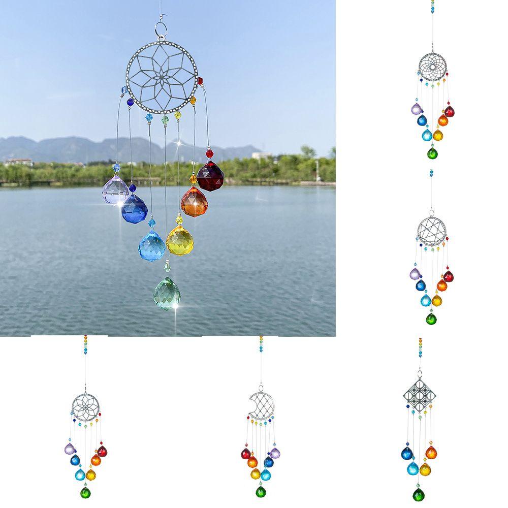 Chuông Gió Cầu Vồng Treo Trang Trí Nhà Cửa / Xe Hơi