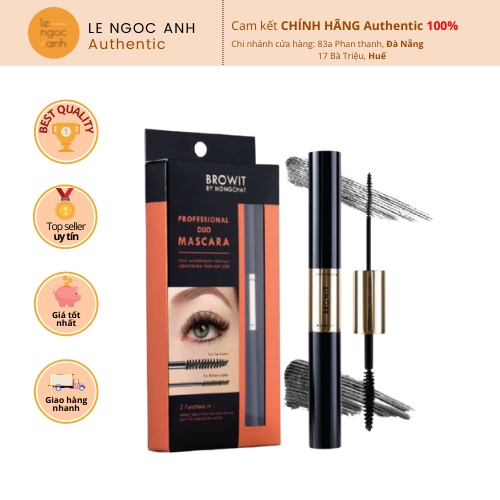 Mascara Browit By Nongchat 2 đầu chuốt