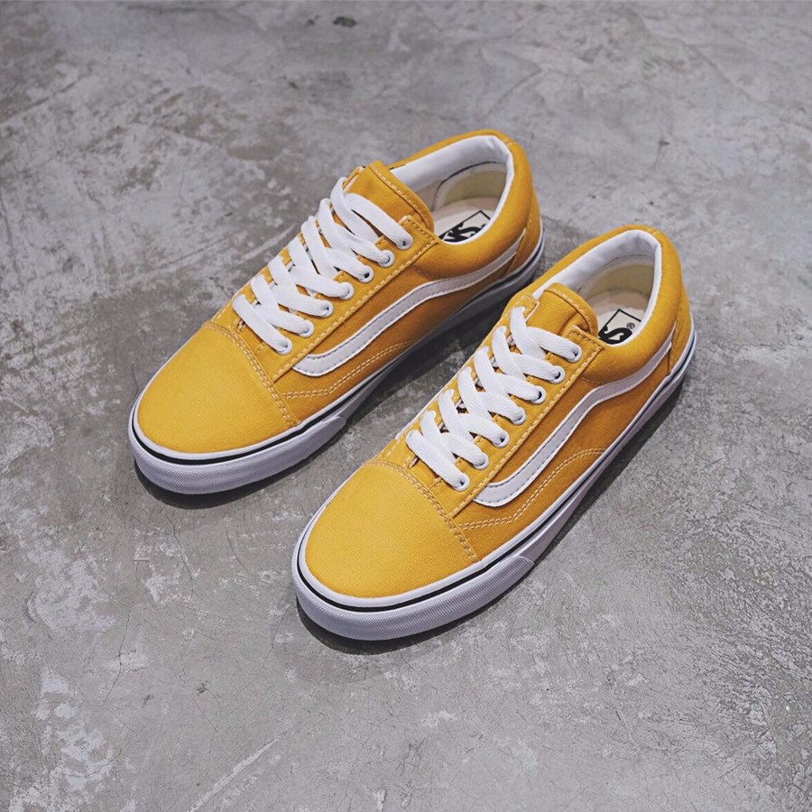 [ VIDEO CẬN CẢNH ] [ FULL BOX ] GIÀY V OLD SKOOL VÀNG
