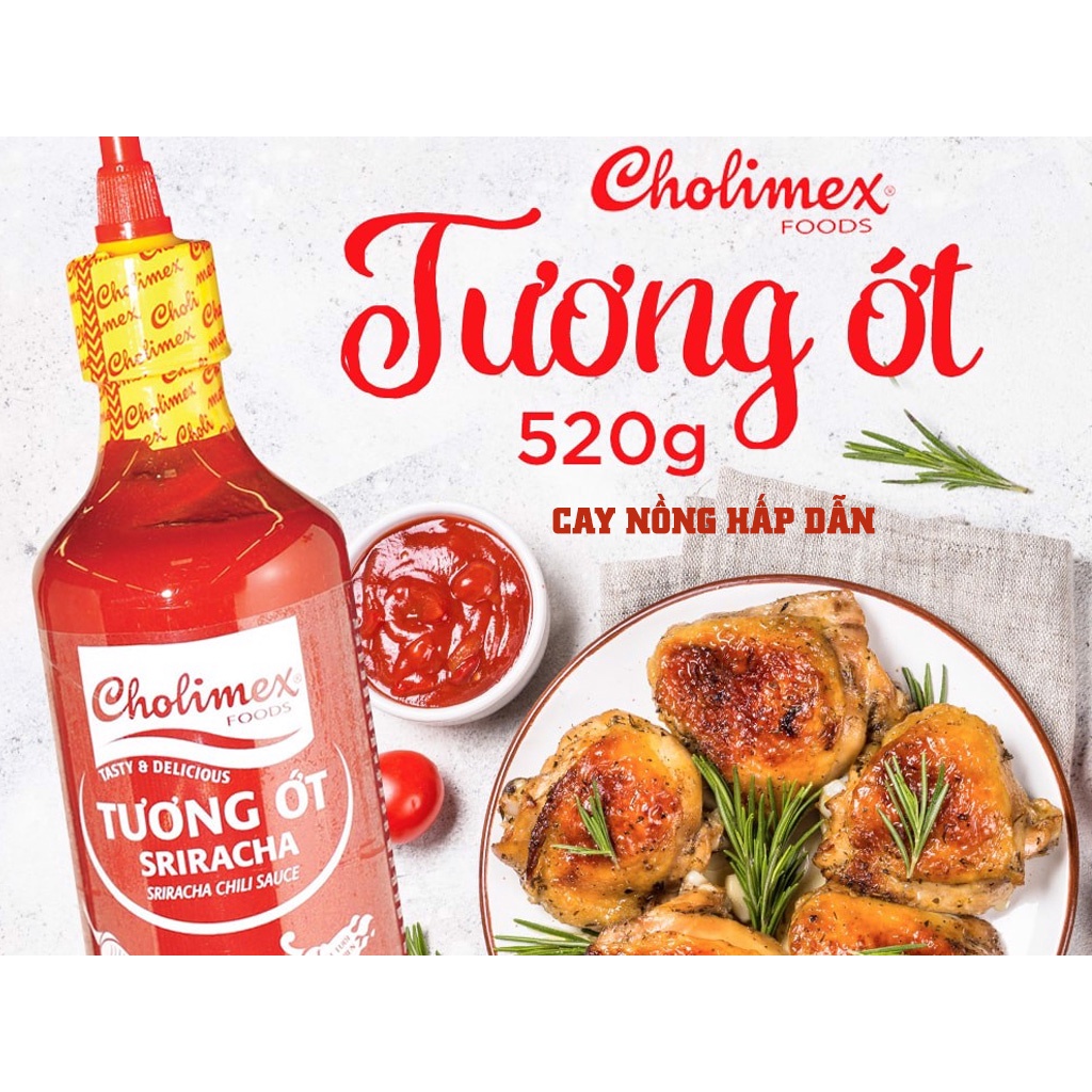 Tương Ớt Sriracha Chai 520G