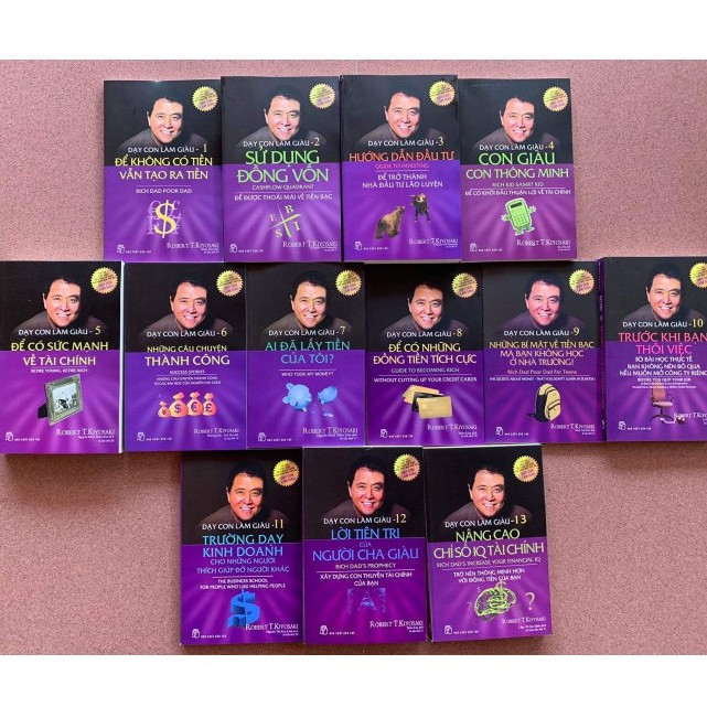 Sách Trọn bộ dạy con làm giàu 13 tập