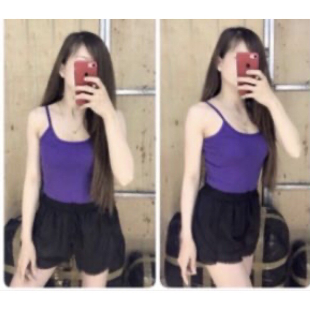 Áo 2 dây nữ big size mặc nhà, mặc hè siêu mát 45kg- dưới 65kg