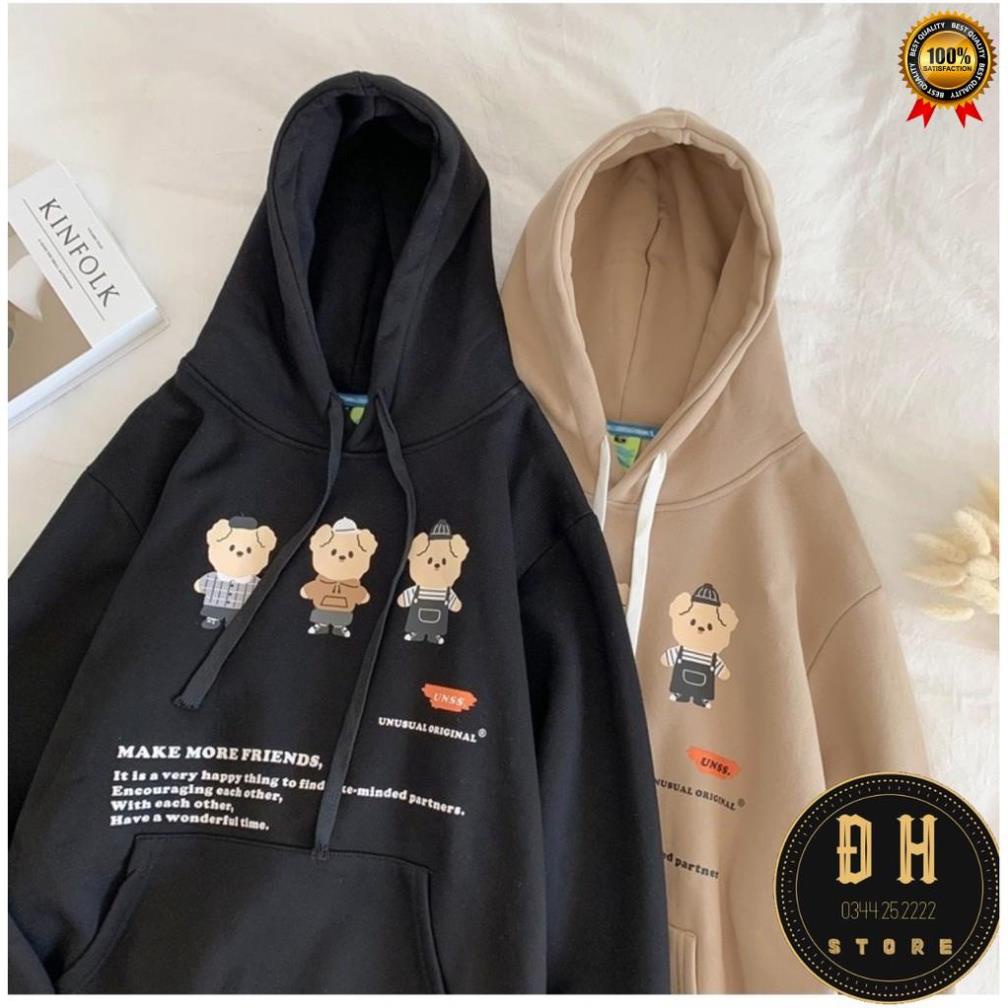 (Mẫu Mới 2021) Áo Hoodie 3 Chú Heo Có Mũ Nam Nữ Chất Nỉ Bông Dày Dặn Form Rộng Unisex- Áo Nỉ Nam Nữ Ulzzang Hoạ Tiết . | BigBuy360 - bigbuy360.vn