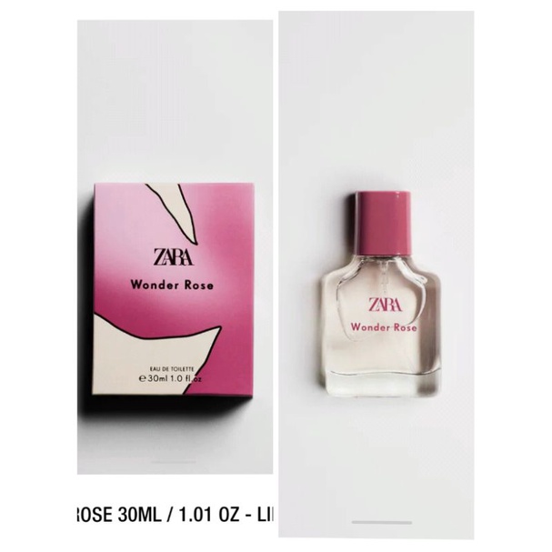 Nước hoa Zara WONDER ROSE chai 30ml