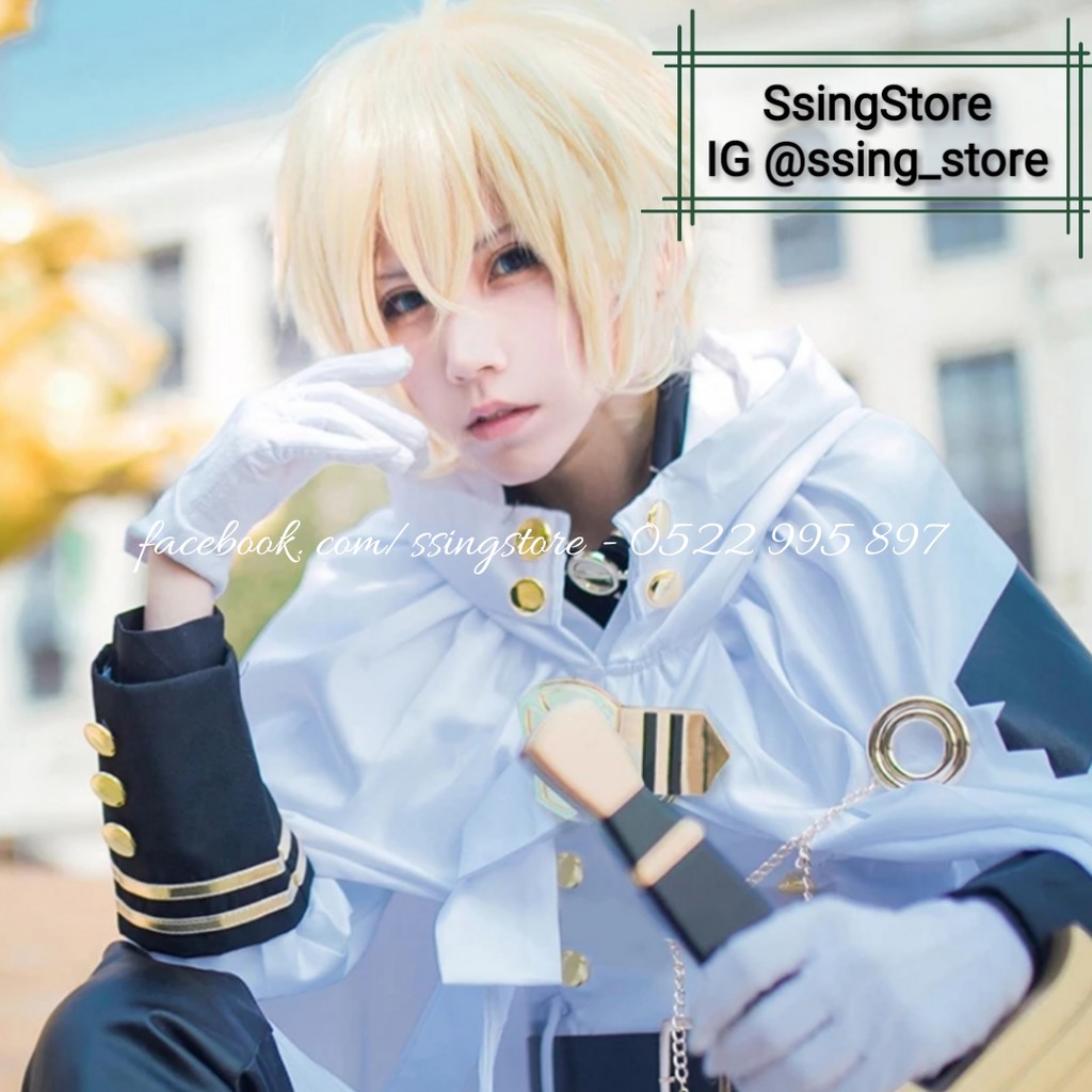 Set COSPLAY "Mika-kun" ma cà rồng cold ngầu Anime Thiên Thần Diệt Thế