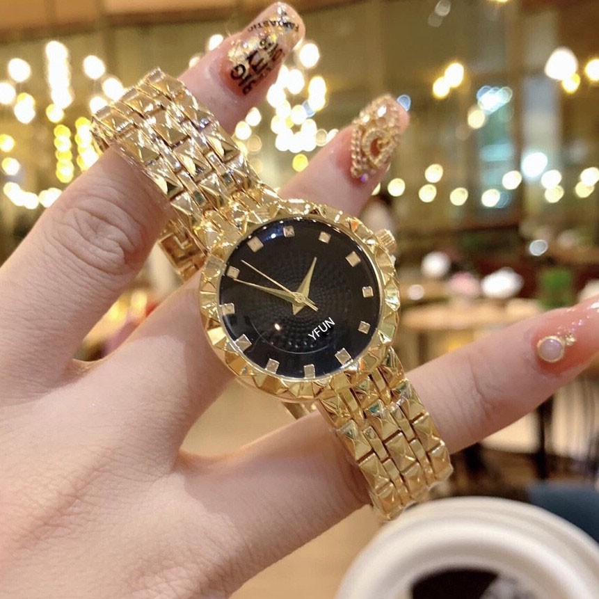 Đồng Hồ Nữ YFUN Dây Thép Không Gỉ Trẻ Trung Năng Động