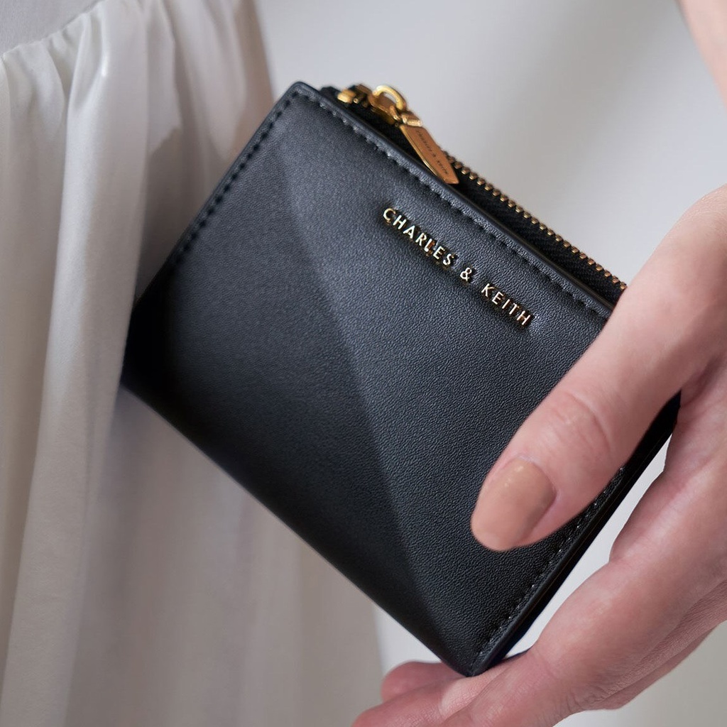 Ví ck gập mini Ví cê ka trơn đựng tiền hàng chuẩn loại 1 full box - ZENI.STORE