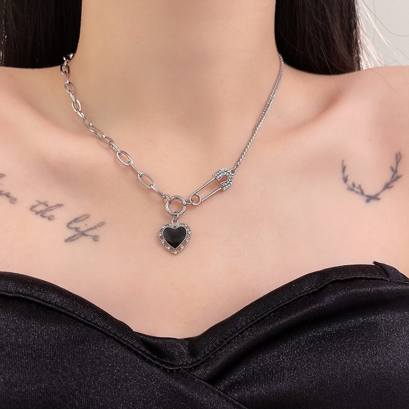 Vòng cổ MANYUE mặt tròn phong cách Hàn Quốc thời trang