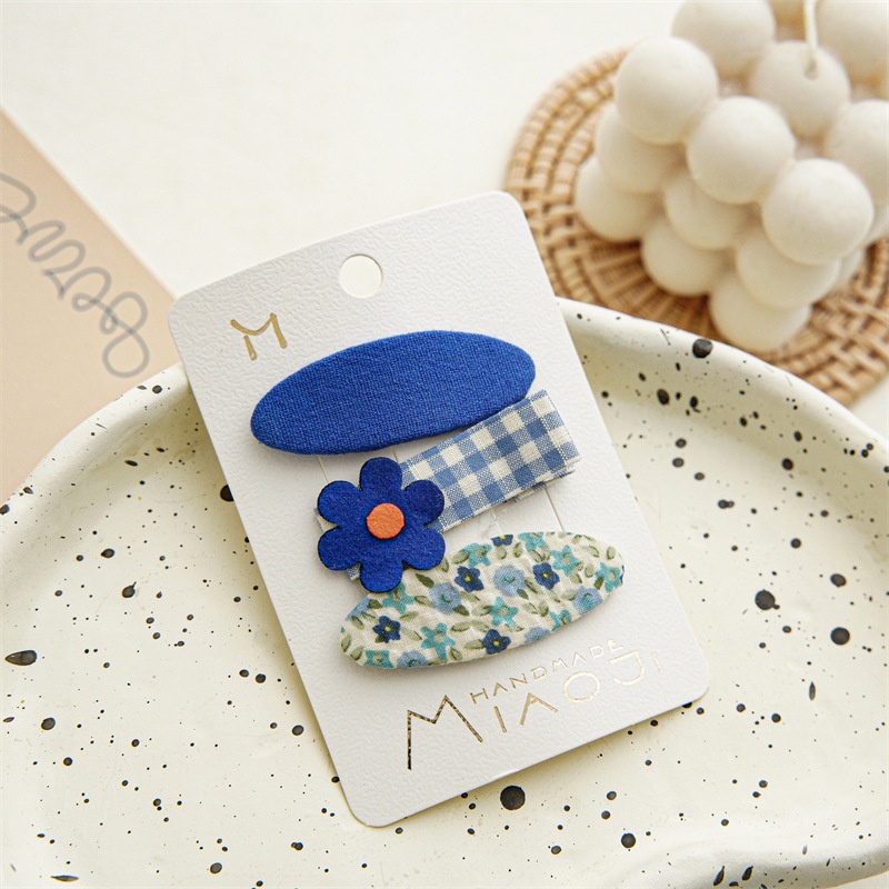 Bộ Kẹp Tóc BB Họa Tiết Hoạt Hình Dễ Thương Thời Trang Mùa Hè Cho Bé Gái