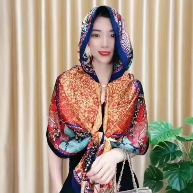 Mũ Trùm Đầu Che Nắng Chống Gió Chống Cát Đa Năng Phong Cách Mới