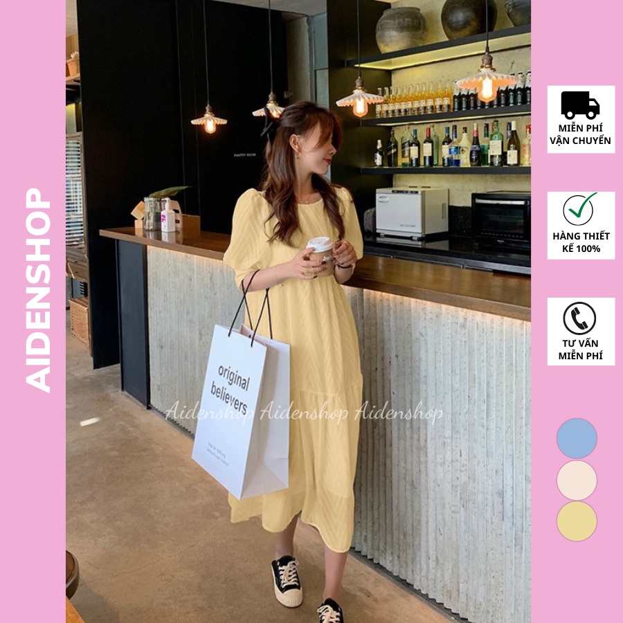 Váy bầu đẹp thời trang Aidenshop đầm bầu thiết kế sang chảnh đi tiệc