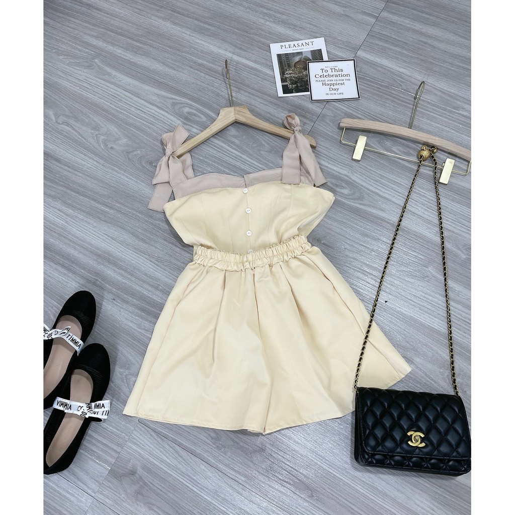 Set  2 Dây Nơ Vai Be Có Đemạ Ngực Siêu Yêu